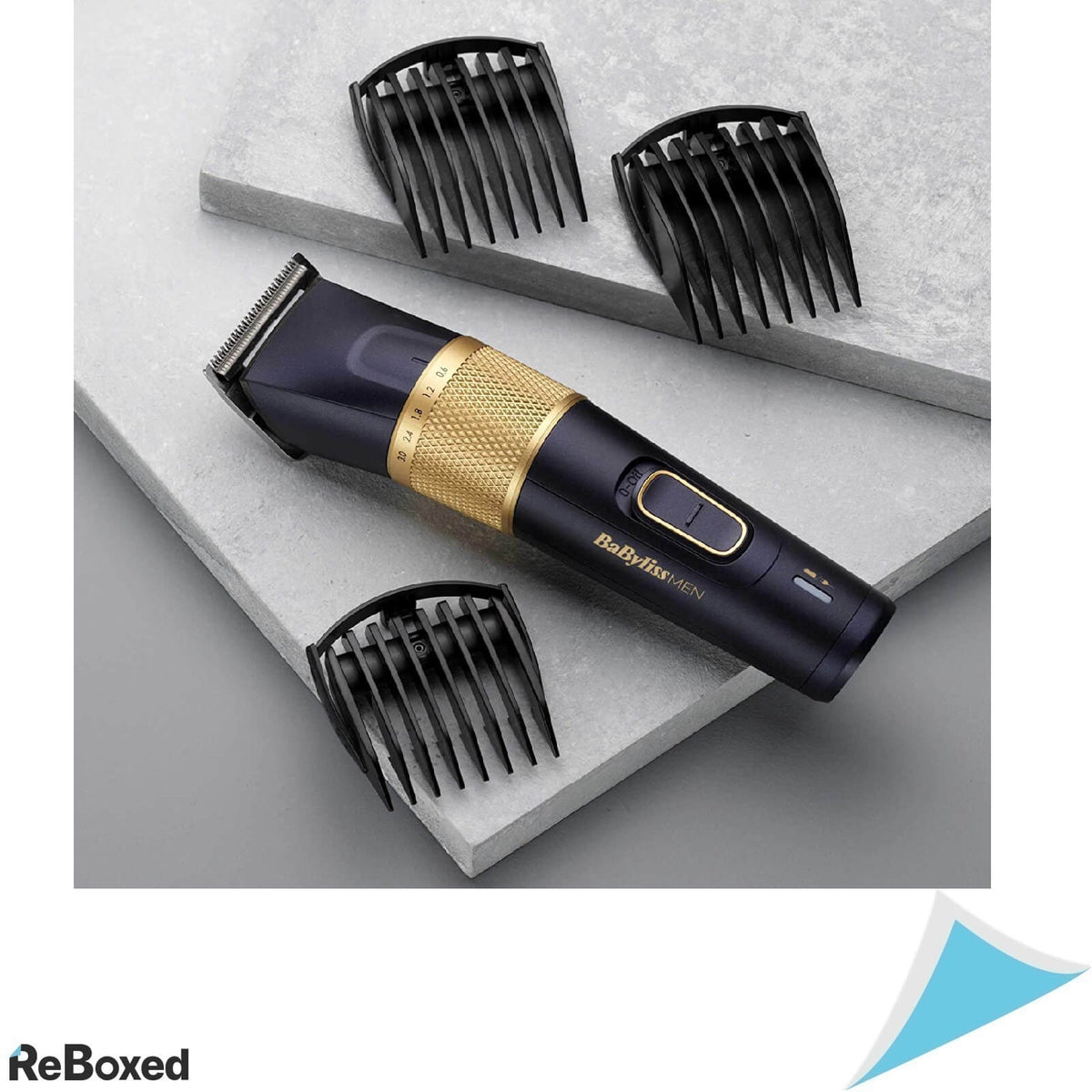 BabylissMen E986E Masina de Tuns cu Lame Carbon Titan