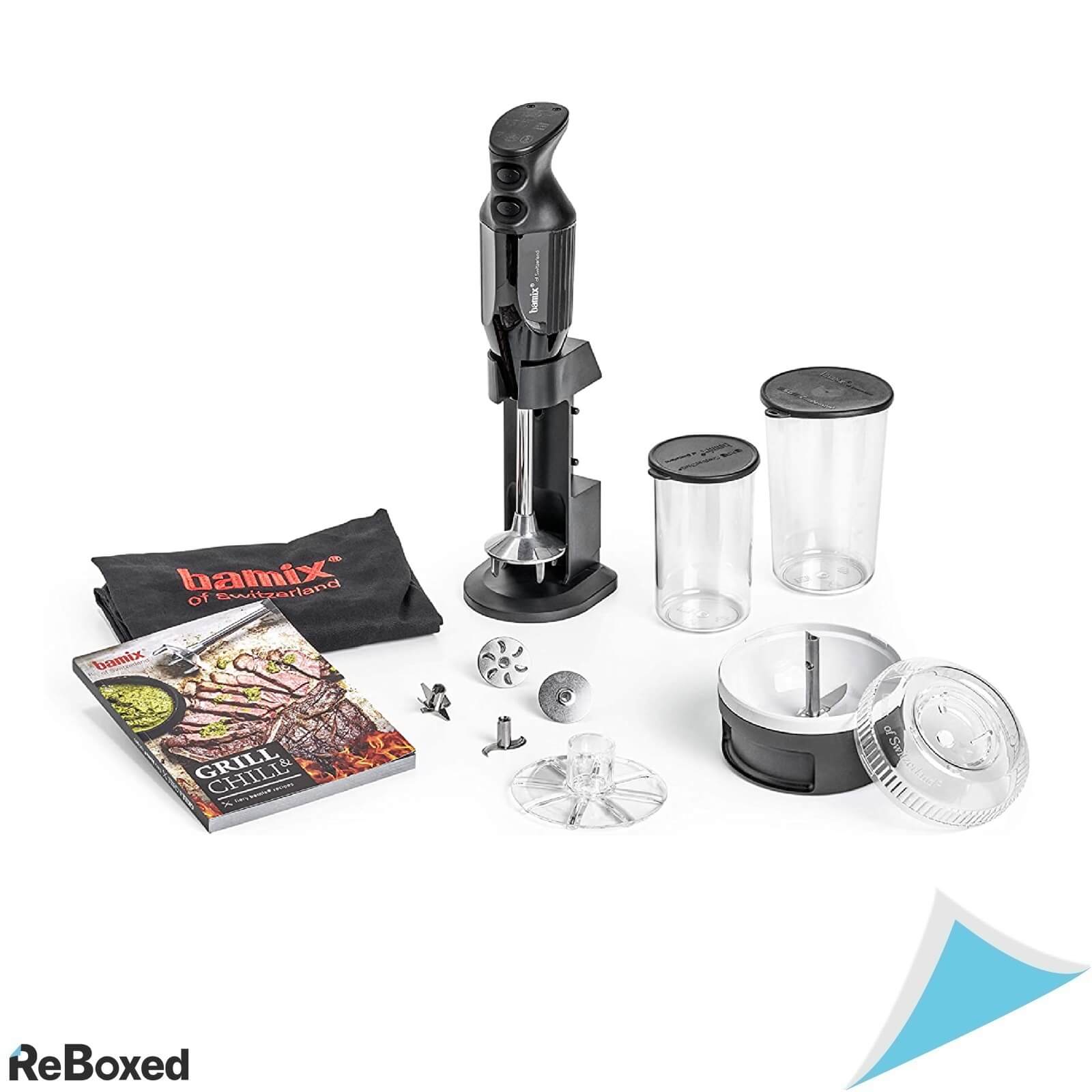 Bamix BBQ 200W Mixer Vertical Profesional Procesor cu Powderdisc