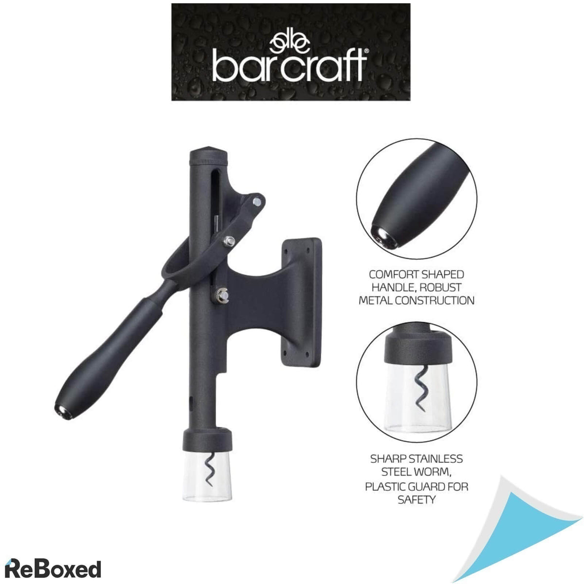 BarCraft Deschizator Tirbuson Metalic pe Perete