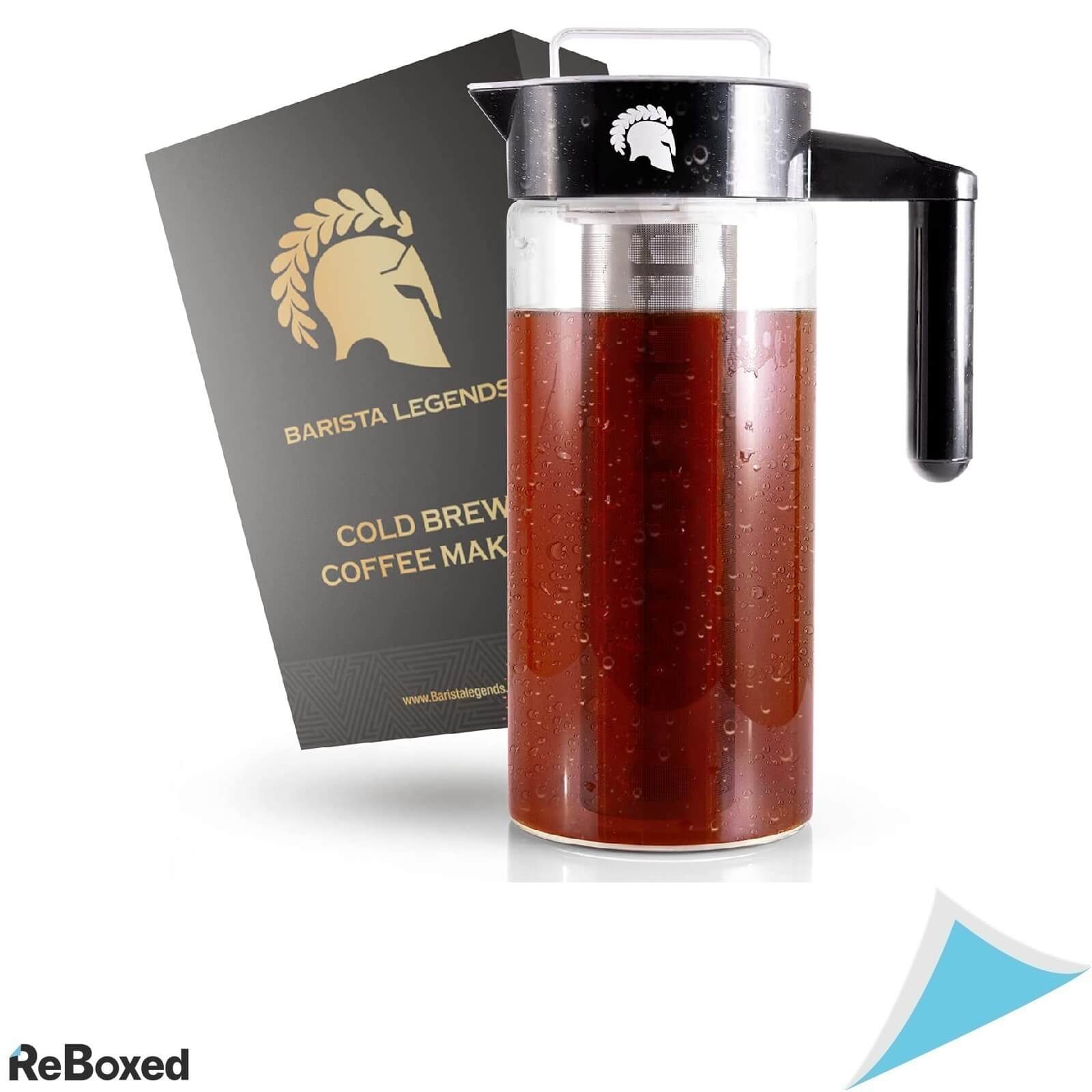 Barista Legends Cold Brew Filtru Cafea Otel si Sticla 1200ml