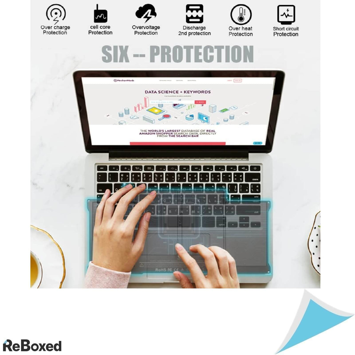 Baterie OEM MacBook Air 13 7.6V 55Wh 7200mAh A1496 A1405