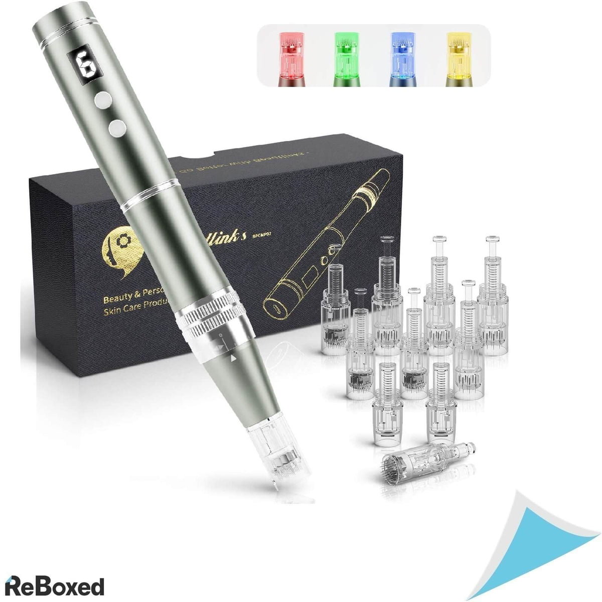 BeautLinks Pen Microneedling Micro-Ace Intinerire Piele Acnee Riduri