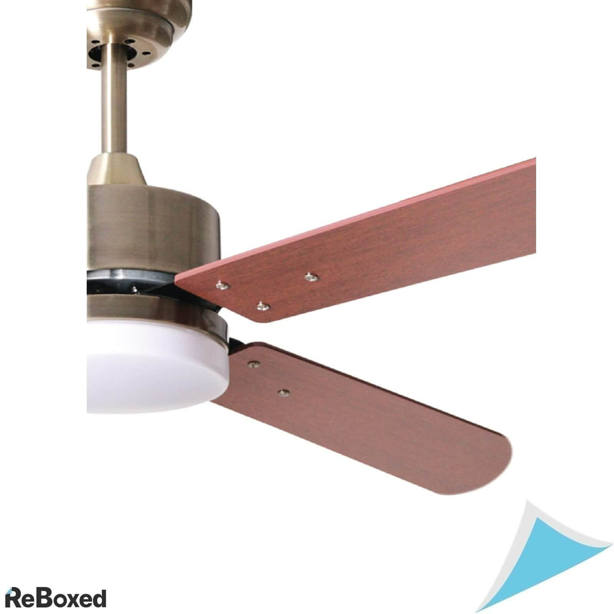 Bel Air Home Ventilator de Tavan Kenia cu Lumina LED 20W Maro