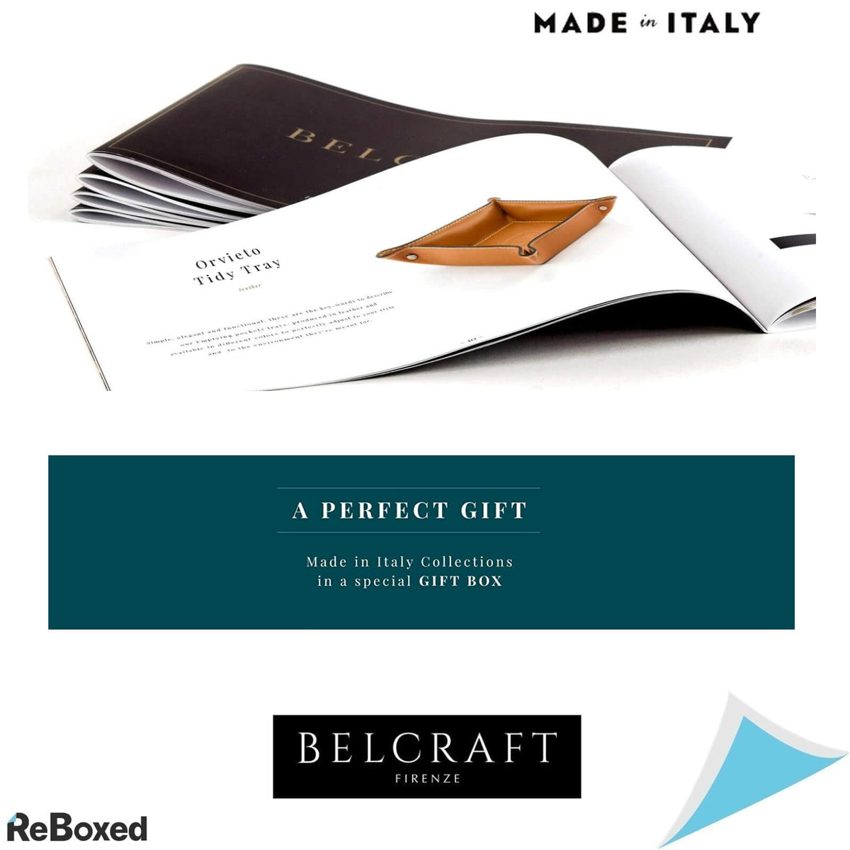 Belcraft Orvieto Sertar Piele Naturala Suport Monede Chei