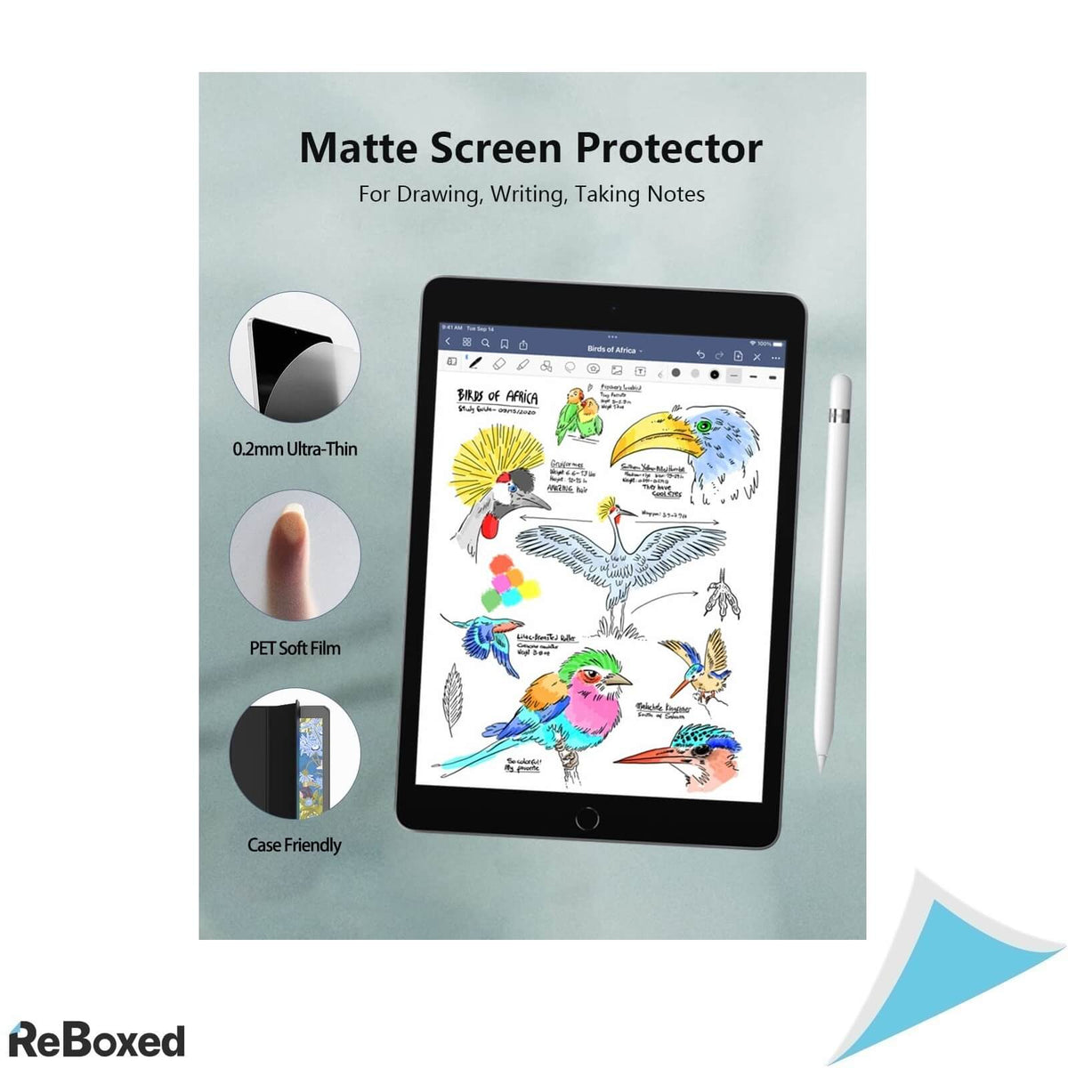 Benks Folie Protectie Ecran pentru Apple iPad 9 iPad 8 iPad 7