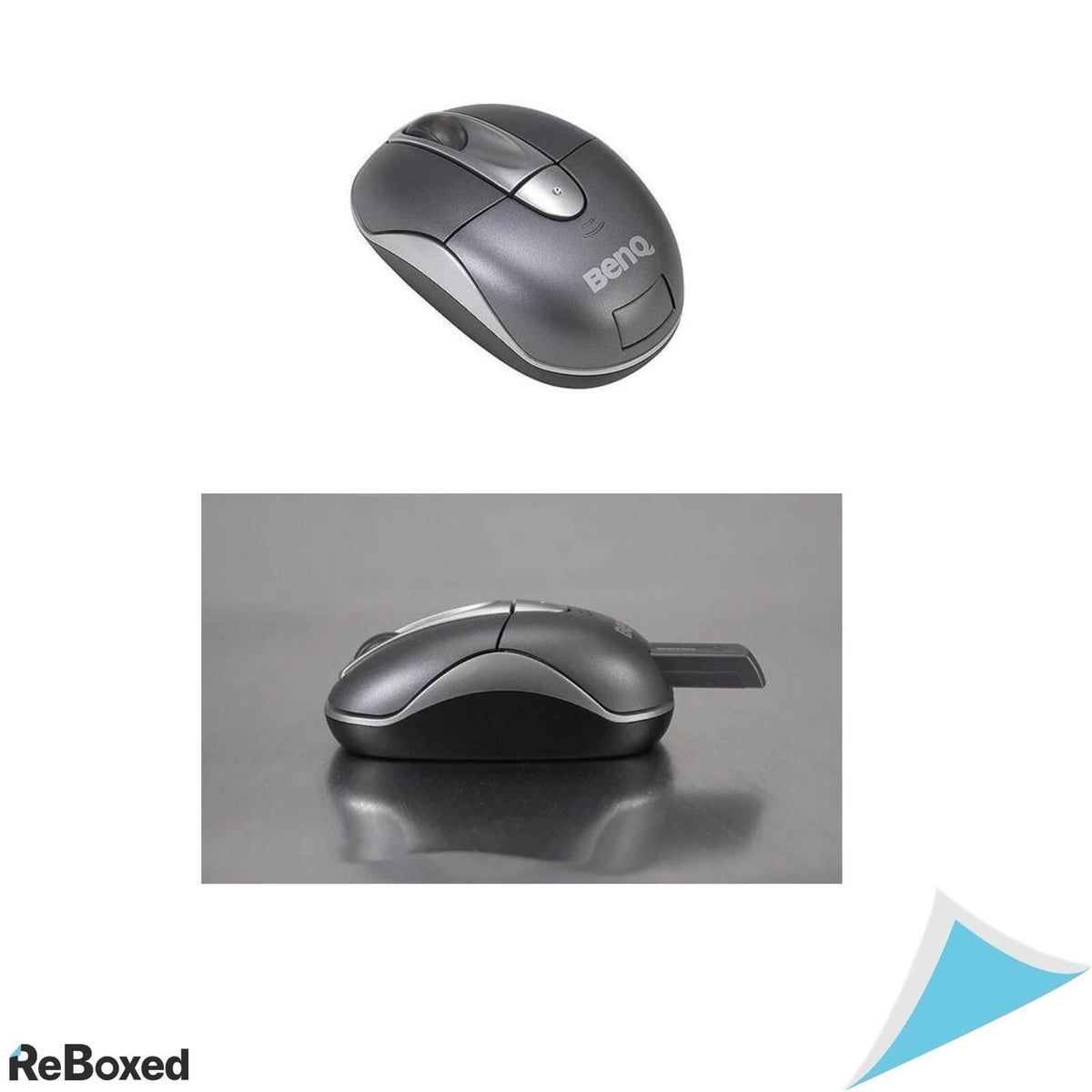 BenQ P600 Mouse Optic Wireless Mini 800dpi 27Mhz Silver