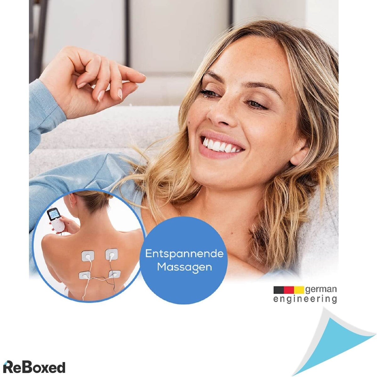 Beurer EM49 Aparat Electrostimulare Digital TENS/EMS/MASAJ 4 electrozi