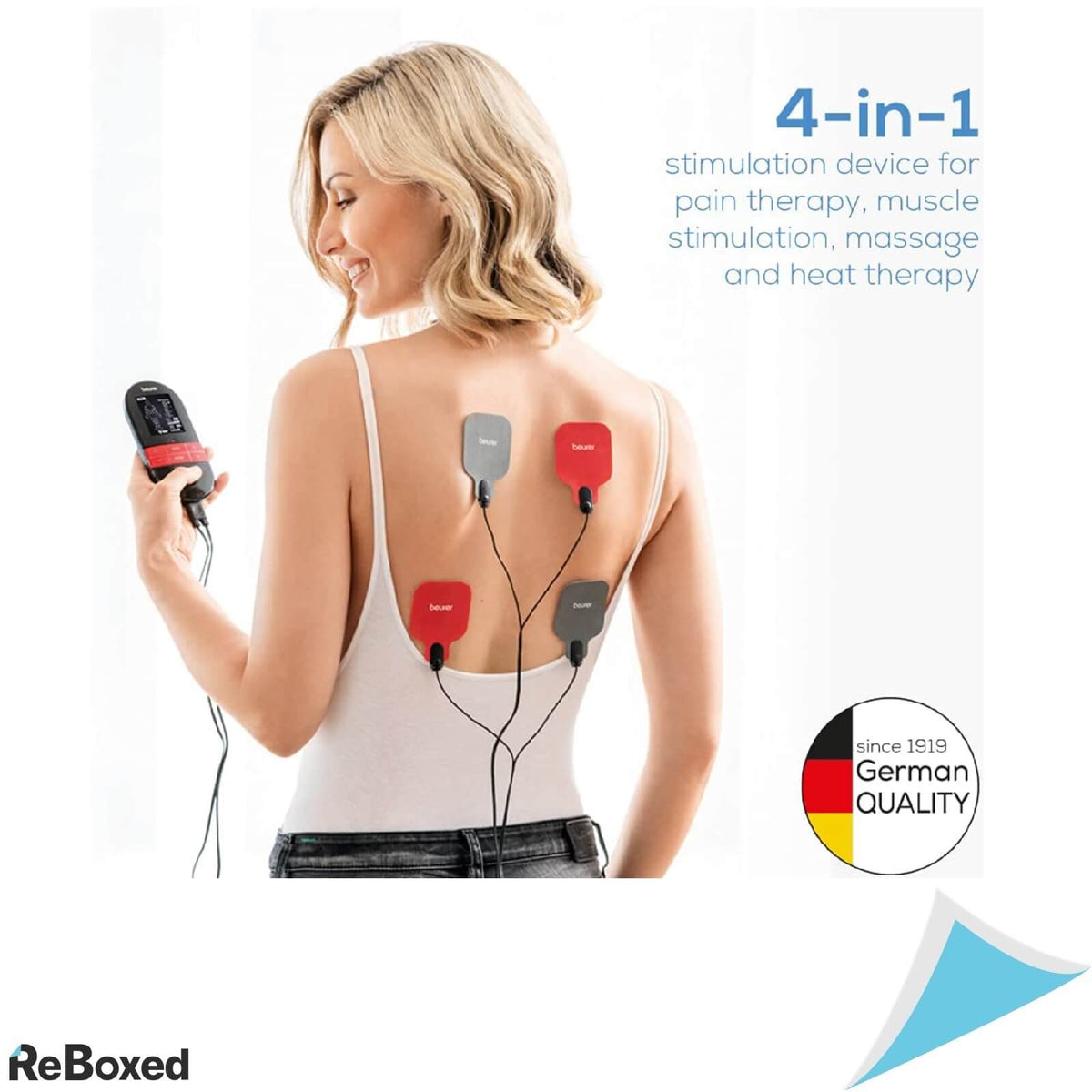 Beurer EM59 Aparat Electrostimulare Digital TENS/EMS 4 electrozi