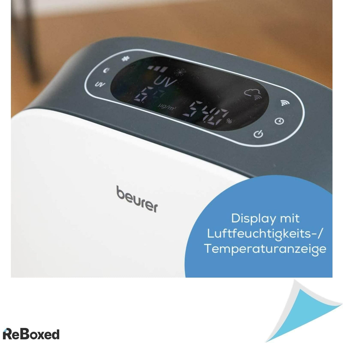 Beurer LR500 Purificator de Aer cu Filtru HEPA13 Ecran LCD