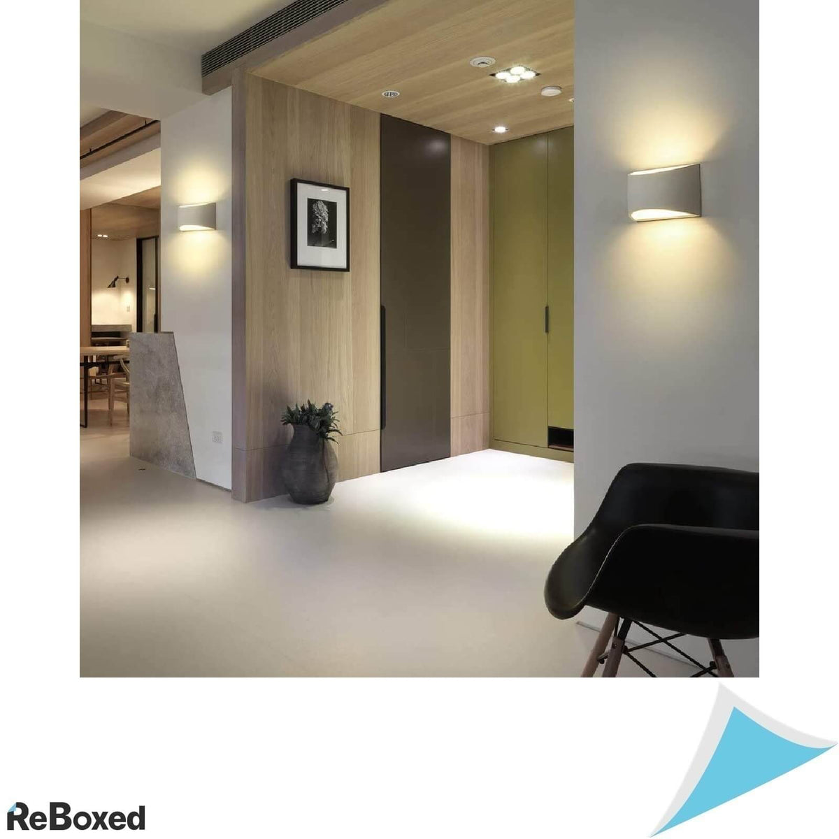 BIGFOX Aplica LED de Perete 10W 3000K Interior 16x10x7 cm