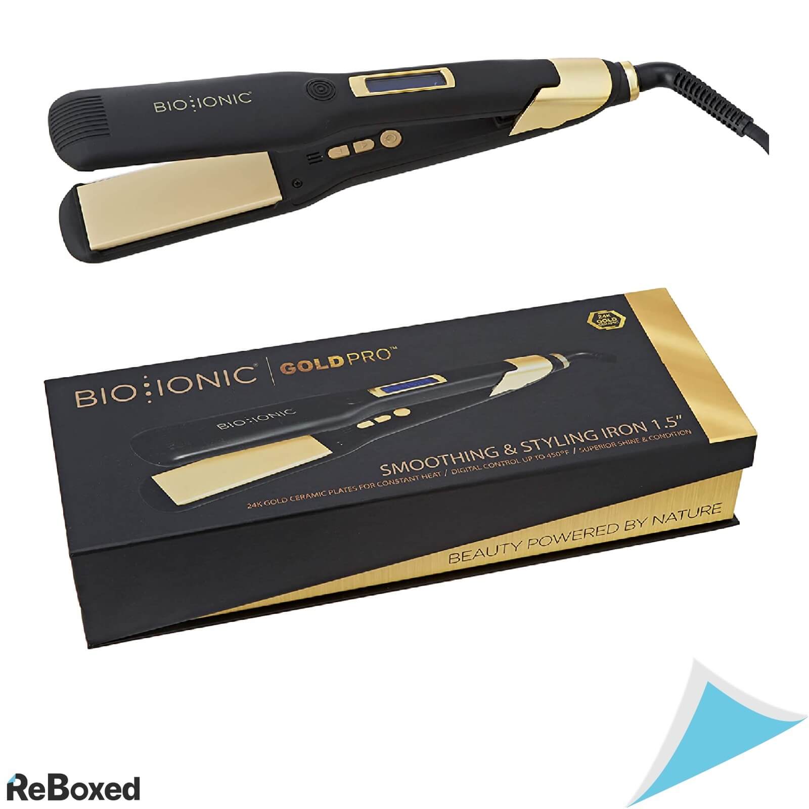Bio Ionic Gold Pro Placa de Intins Parul Profesionala