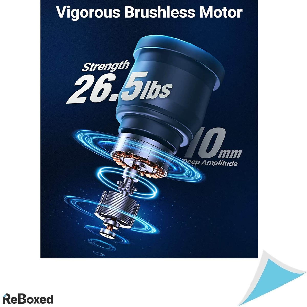 Bitfinic Pistol de Masaj Ultraportabil USB-C 4 Viteze si Capete