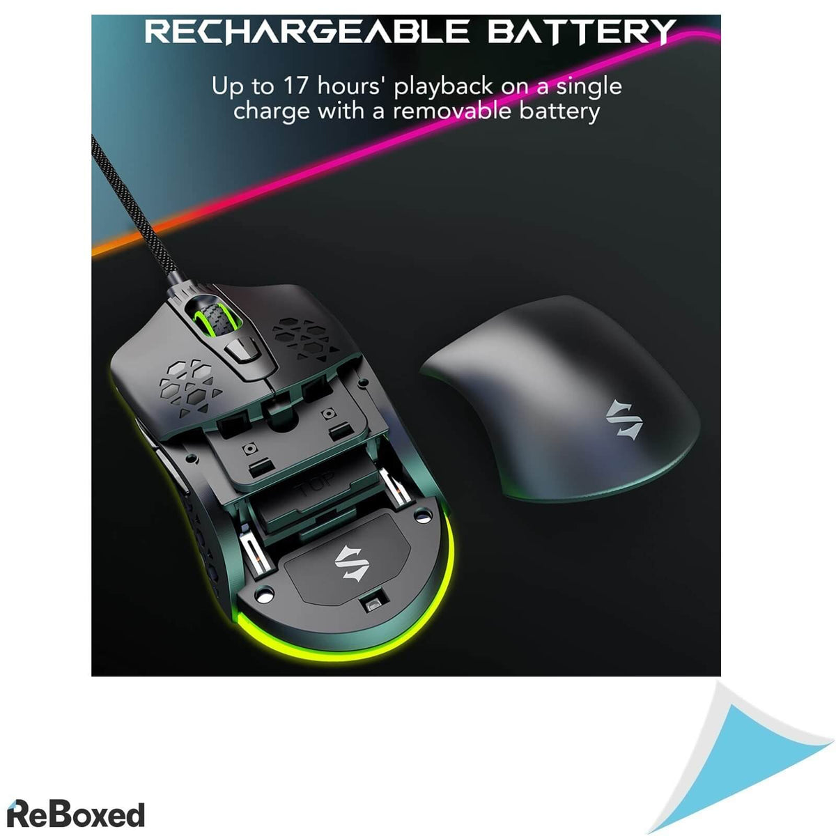 BLACK SHARK Mako M1 Mouse Gaming RGB Mod Dual 10000 dpi Programabil