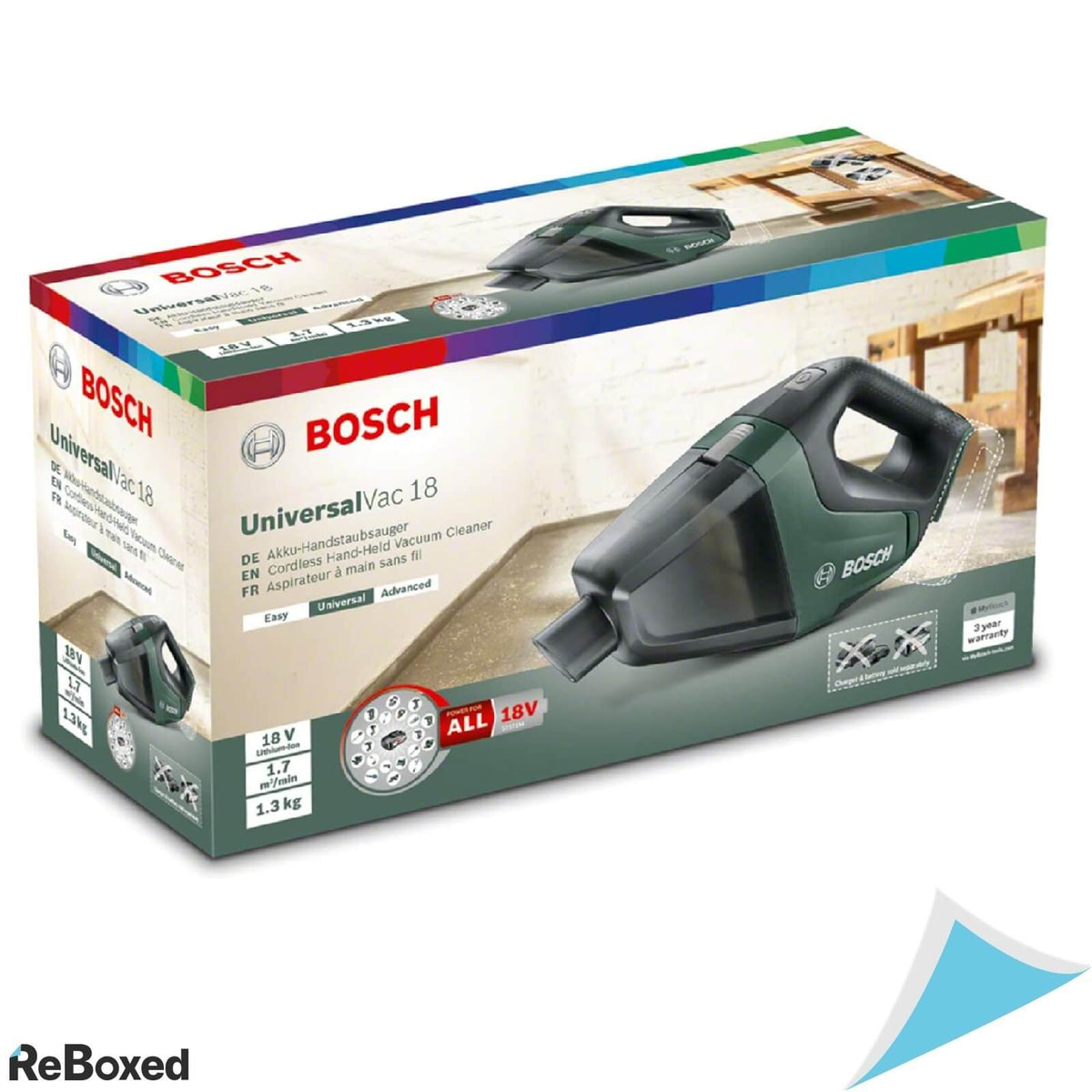 Bosch UniversalVac 18 Portabil pentru Casa si Atelier