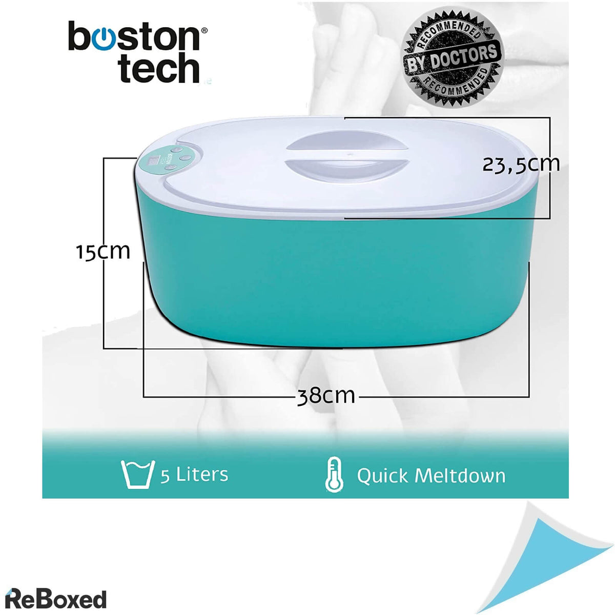 Boston Tech BE108 Baie de Parafina 5 litri Termoterapie
