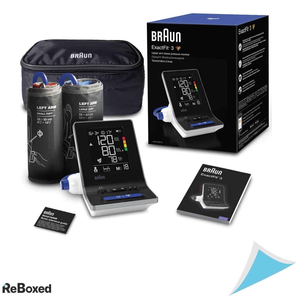 Braun ExactFit 3 Tensiometru Digital de Brat cu Ecran XL si ESH