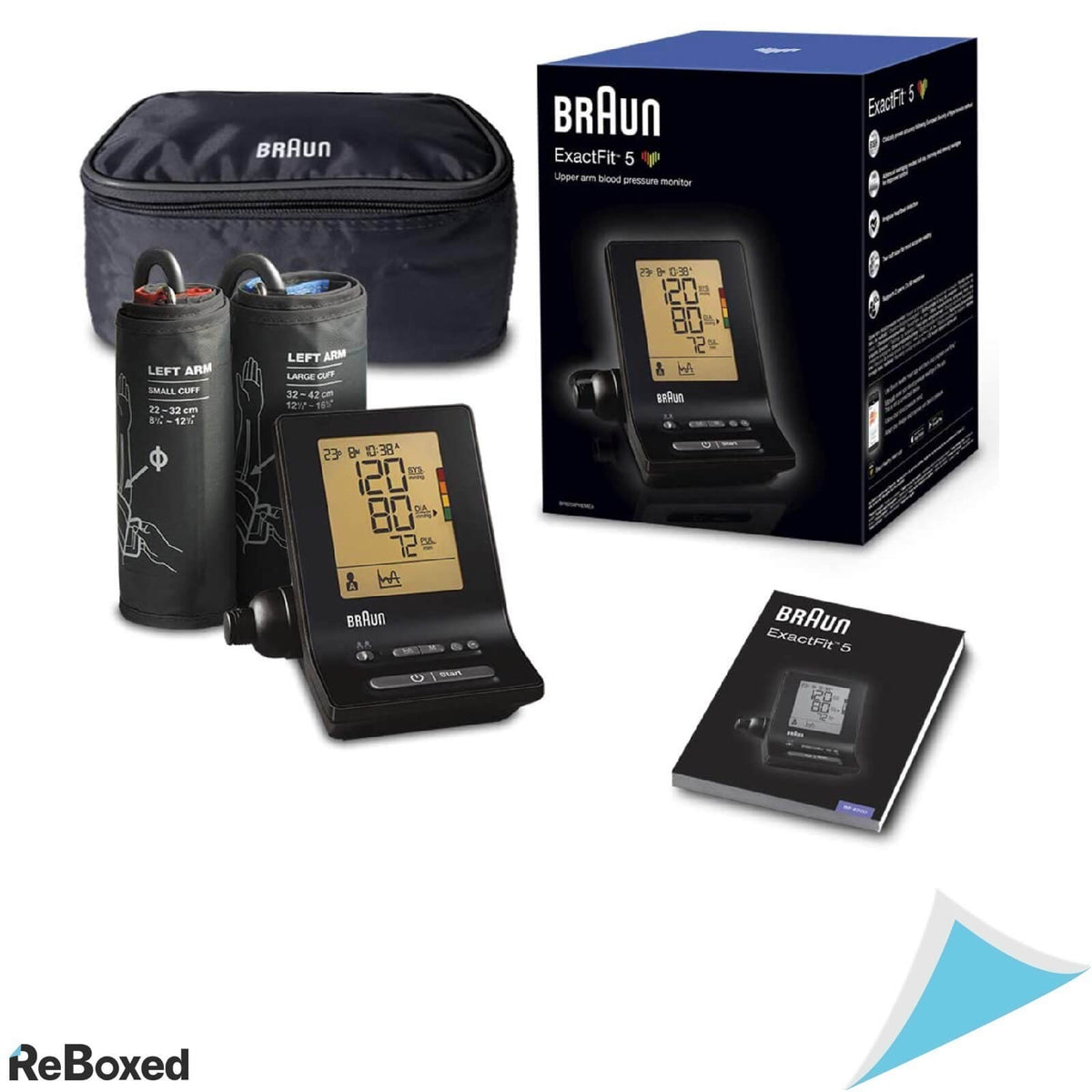 Braun ExactFit 5 Tensiometru Digital de Brat cu Ecran XL si ESH