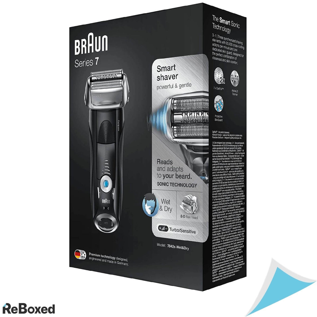 Braun Seria 7 Aparat de Ras 7842s cu 4 elemente