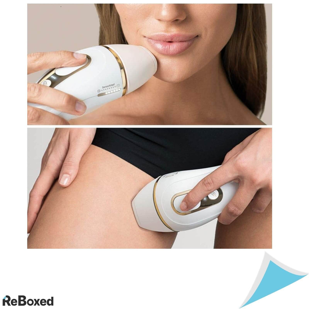 Epilator Definitiv IPL Braun Silk Expert Pro 5 PL5137 Alb-Auriu