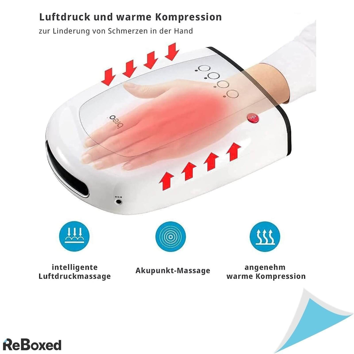 Breo iPalm520E Aparat Masaj Maini Portabil Reincarcabil