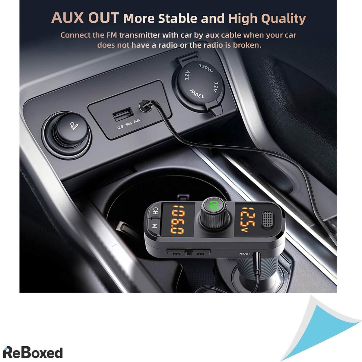 ByDiffer Car Kit Bluetooth Transmitter Charger FM MP3 Call