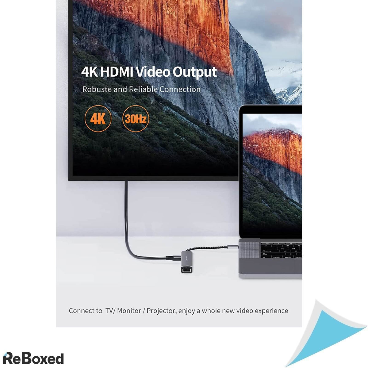 CableCreation Adaptor Multiport USB-C HDMI 4K Ethernet USB 3.0