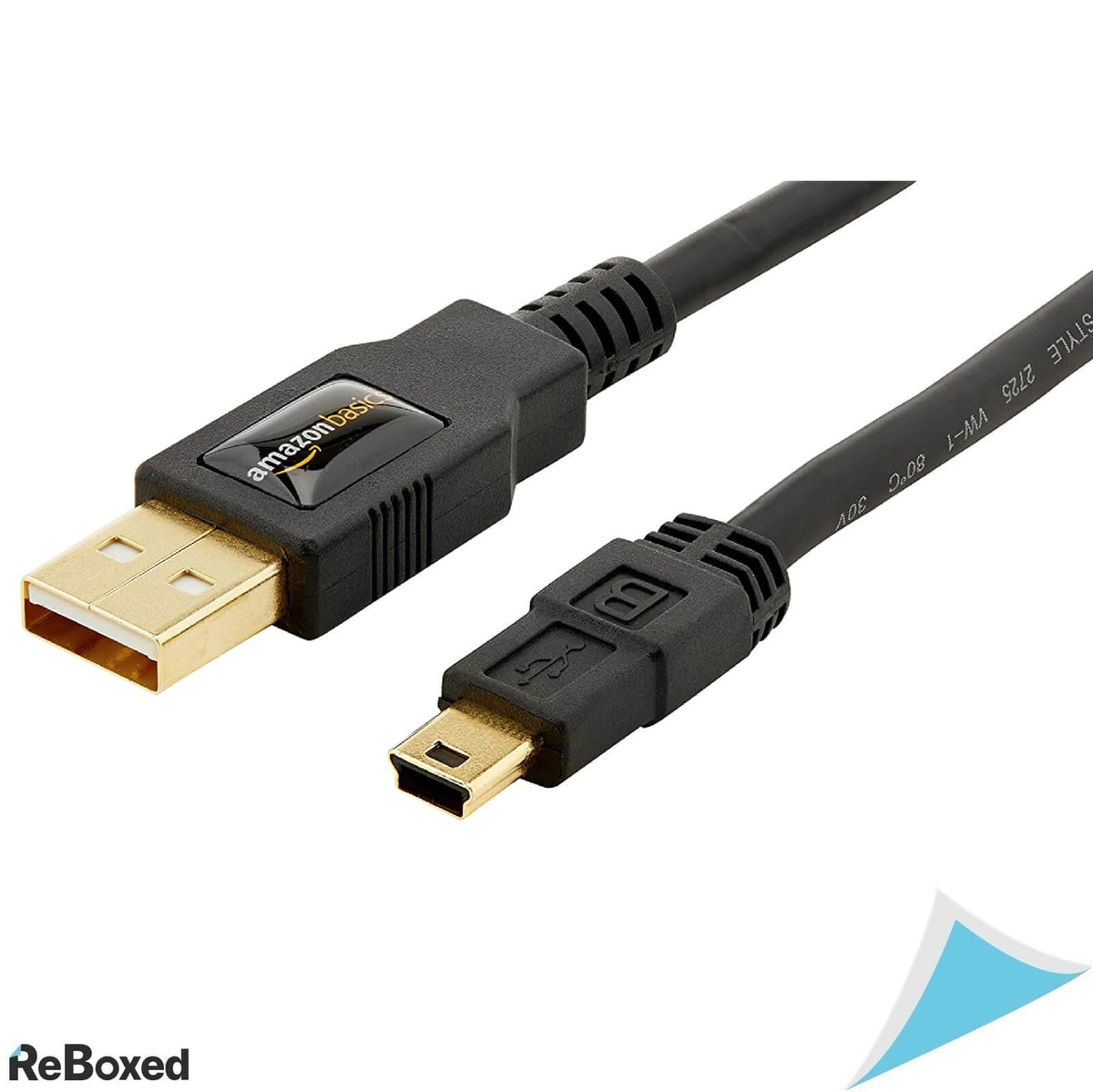 AmazonBasics Cablu USB 2.0 de la Mini-B la USB-A 0.9m High Speed