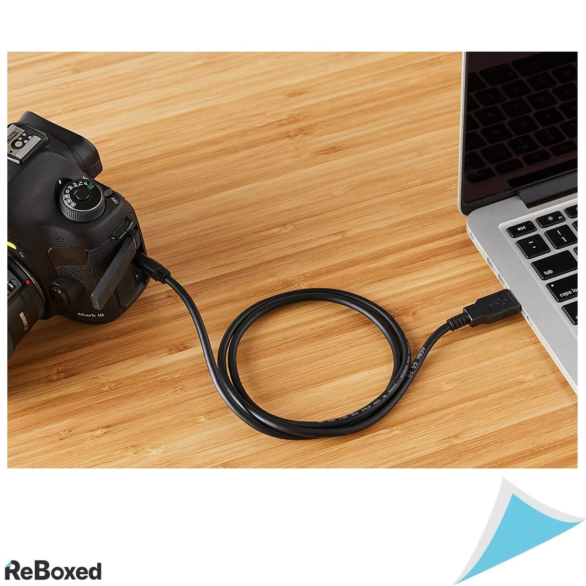 AmazonBasics Cablu USB 2.0 de la Mini-B la USB-A 0.9m High Speed