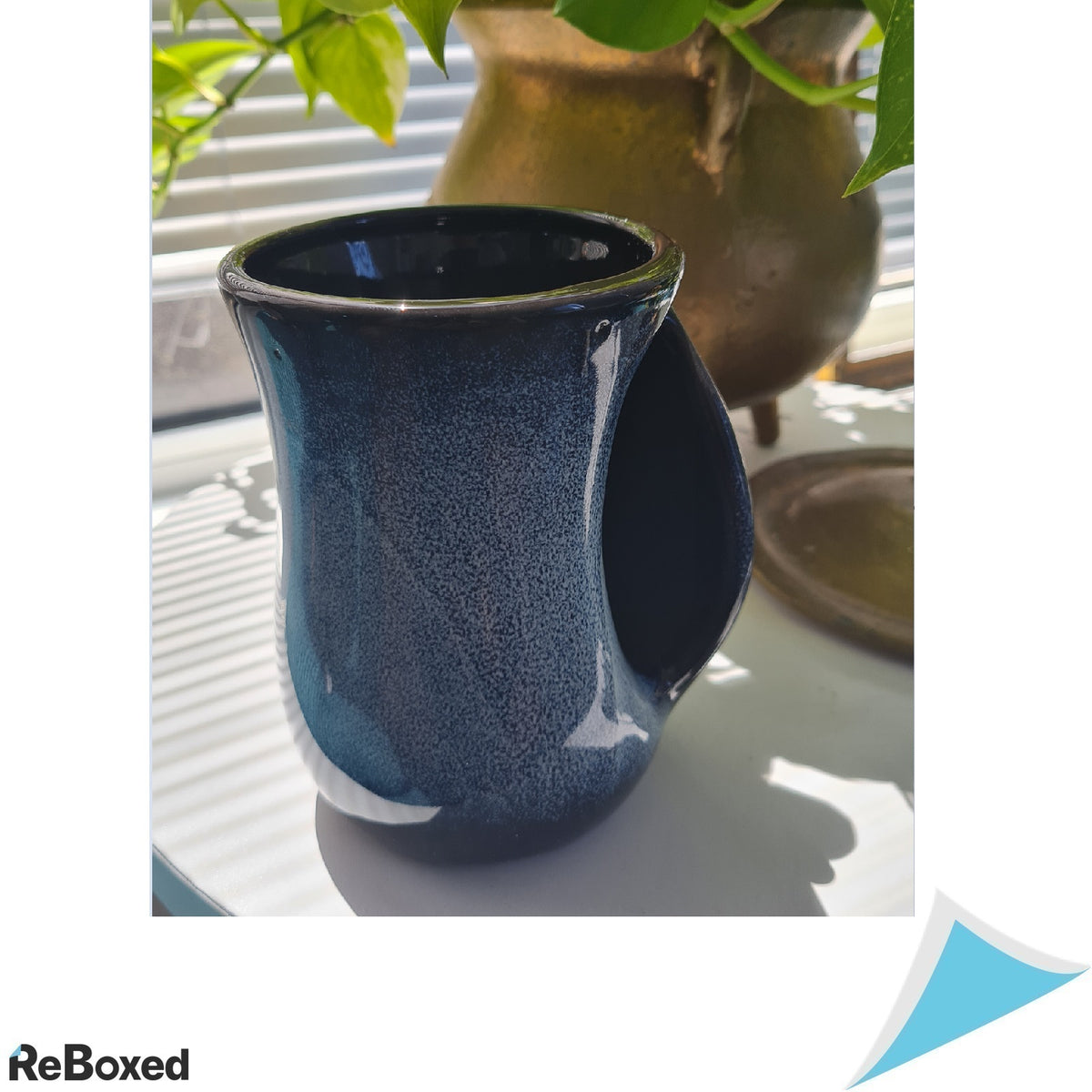 Cana Portelan Dreptaci cu Incalzire Mana pentru Ceai Cafea 530ml