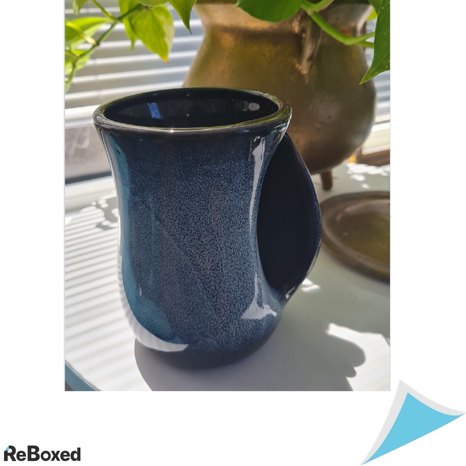 Cana Portelan Dreptaci cu Incalzire Mana pentru Ceai Cafea 530ml