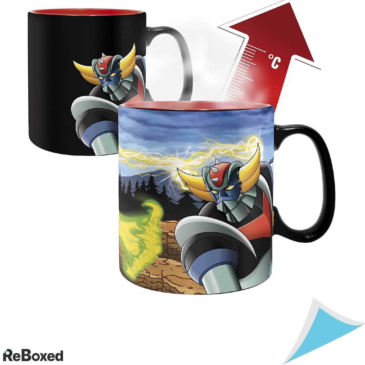ABYstyle Grendizer Cana Termosensibila Tema Goldorak vs Giru 460ml