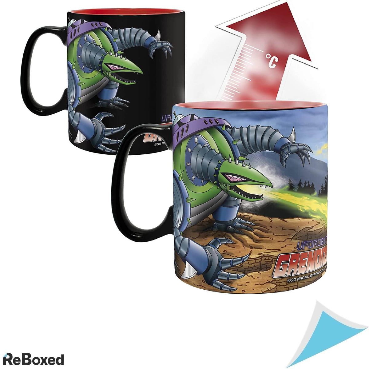 ABYstyle Grendizer Cana Termosensibila Tema Goldorak vs Giru 460ml