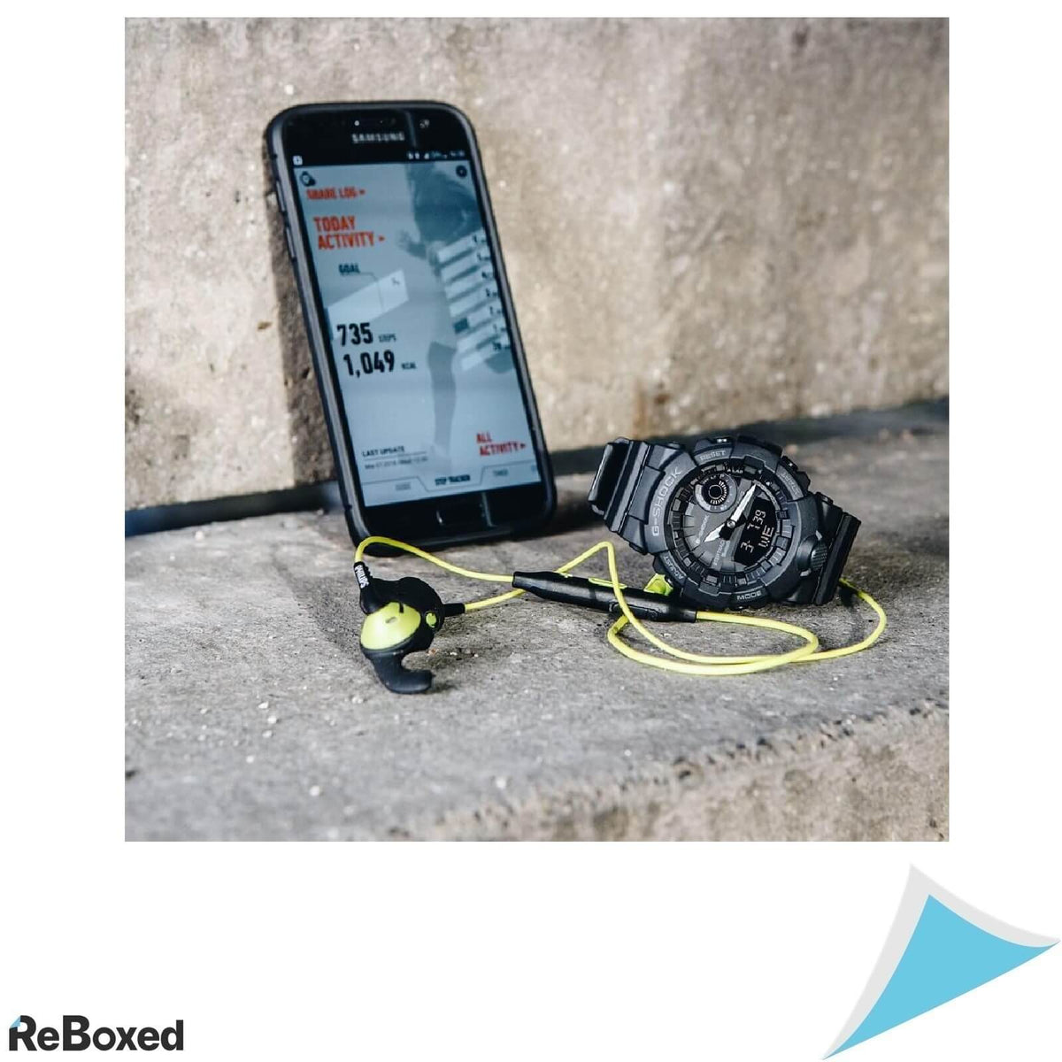 Casio GBA-800-1AER Ceas Barbati Waterproof Functie Bluetooth