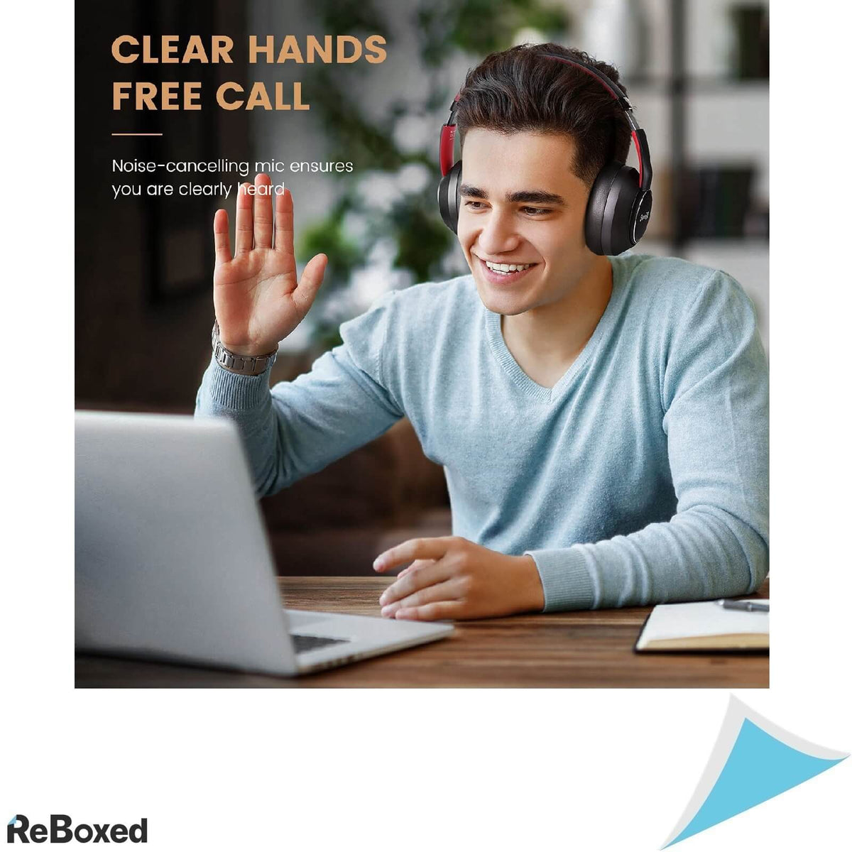 SuperEQ S1 Casti Wireless Over Ear Bluetooth 5.0 Hybrid ANC