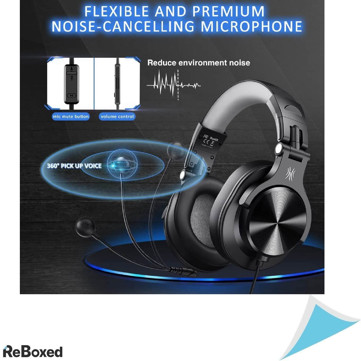 OneOdio Fusion A71 Casca cu Fir Over-Ear Stereo Microfon Comunicare