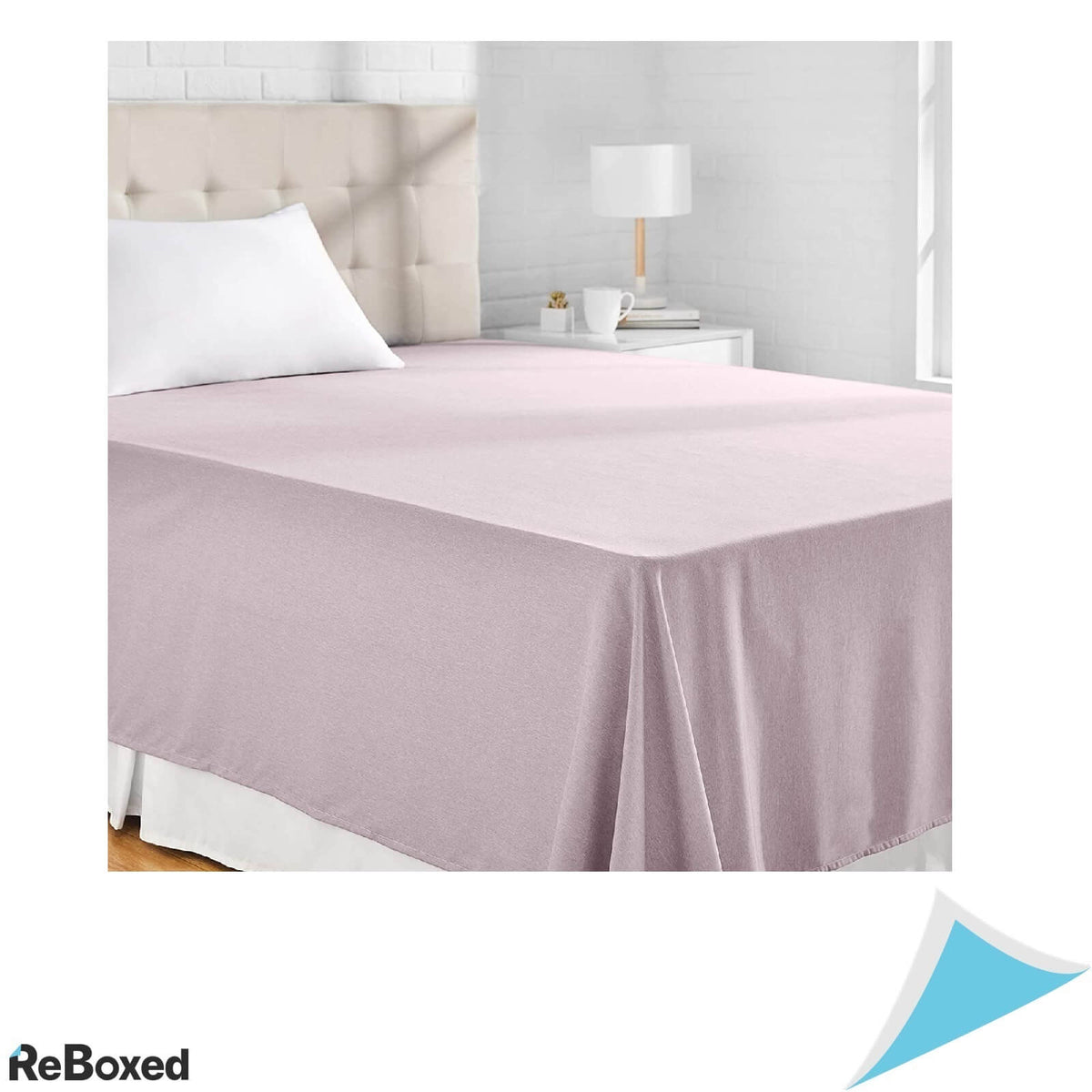 Cearceaf Microfibra 180x260 + 10 cm Purple Amazon Basics