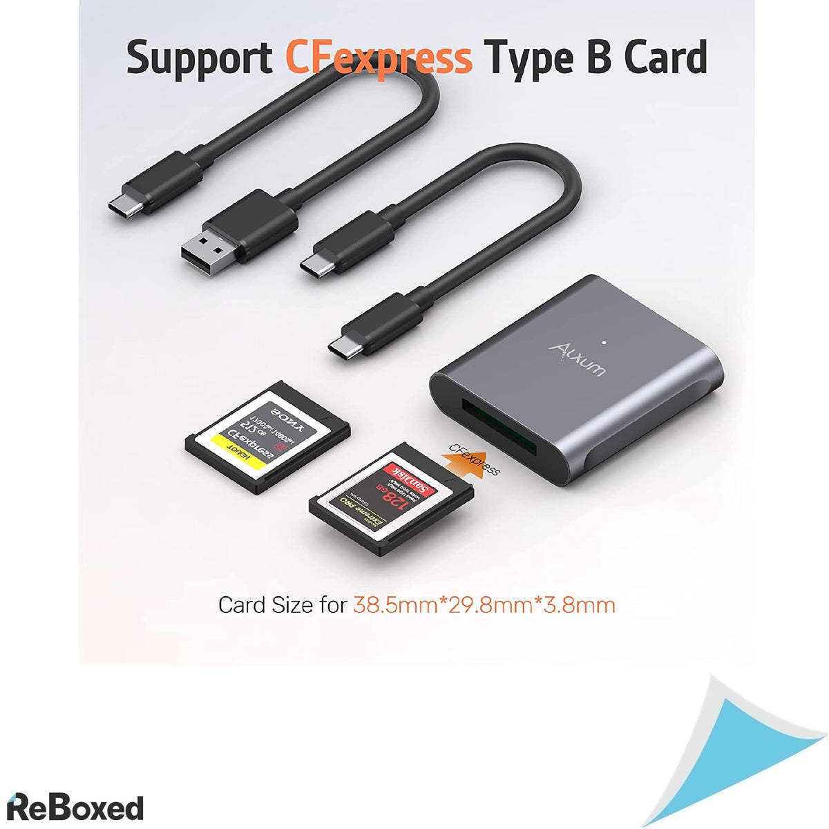 Alxum CFexpress Cititor de Carduri Thunderbolt 3 USB 3.1 10Gbps