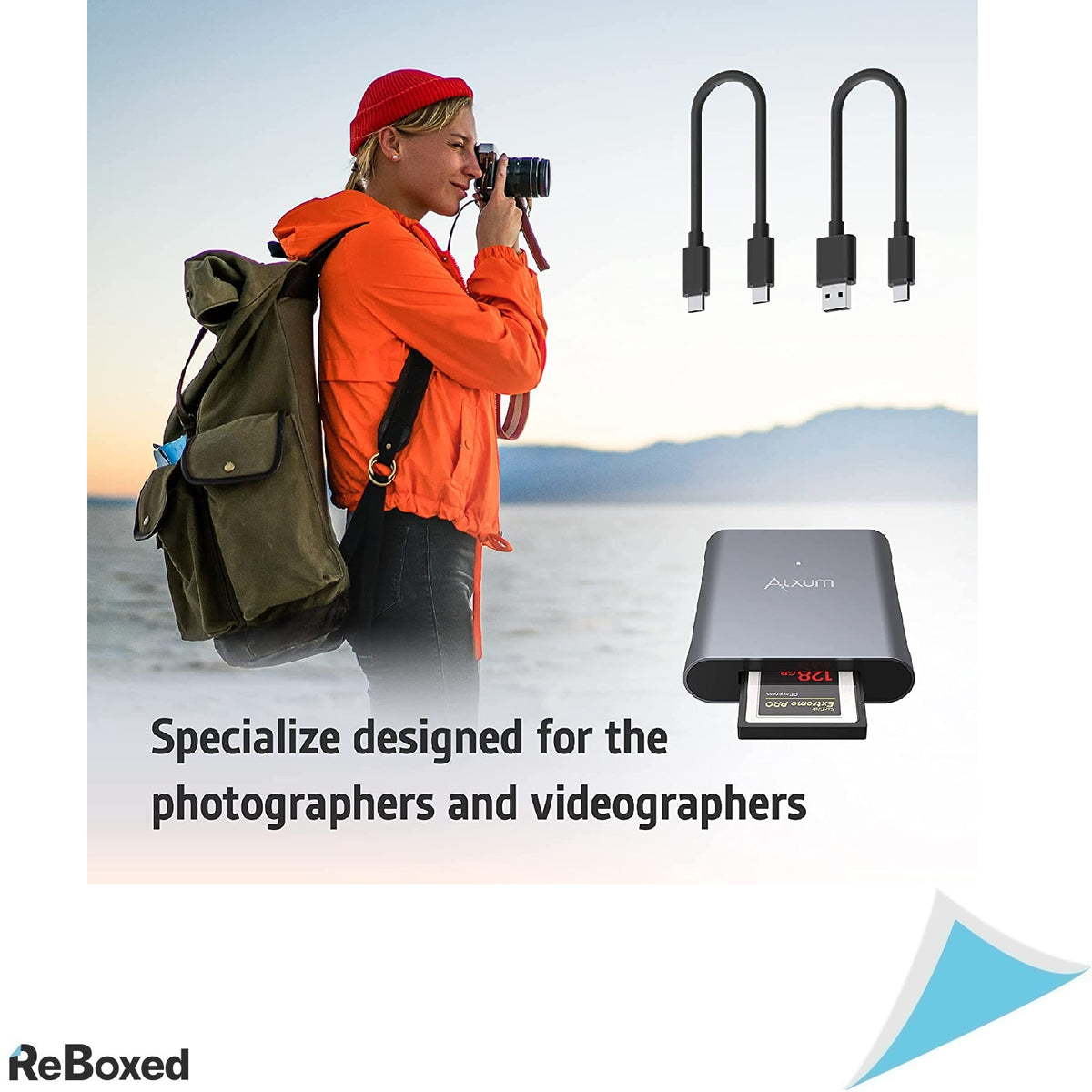 Alxum CFexpress Cititor de Carduri Thunderbolt 3 USB 3.1 10Gbps