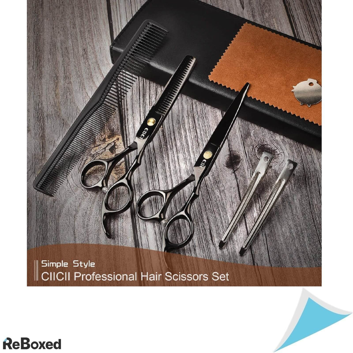 CiiCii Set Foarfece Profesionale pentru Tuns si Subtiere