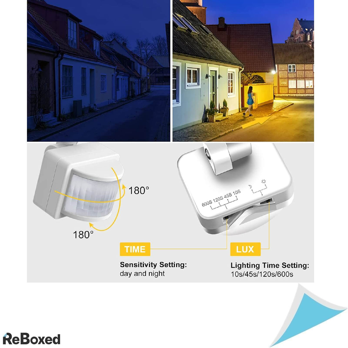 CLY Corp Iluminat LED 50W 4300lm IP66 3000K Senzor Miscare