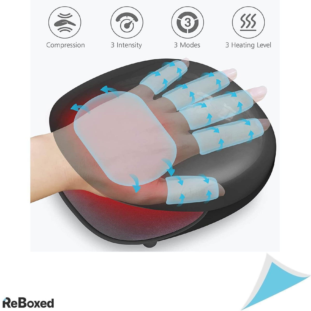 Comfier Aparat Masaj al Mainilor Portabil Compresii si Caldura