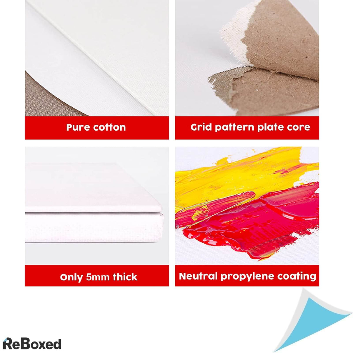 Conda Set de 14 Panze Pictura 30x40cm Vopsele Ulei si Acrilice