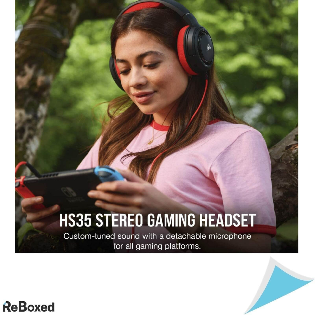 Corsair HS35 Casti Gaming Stereo 50mm Neodymium Custom