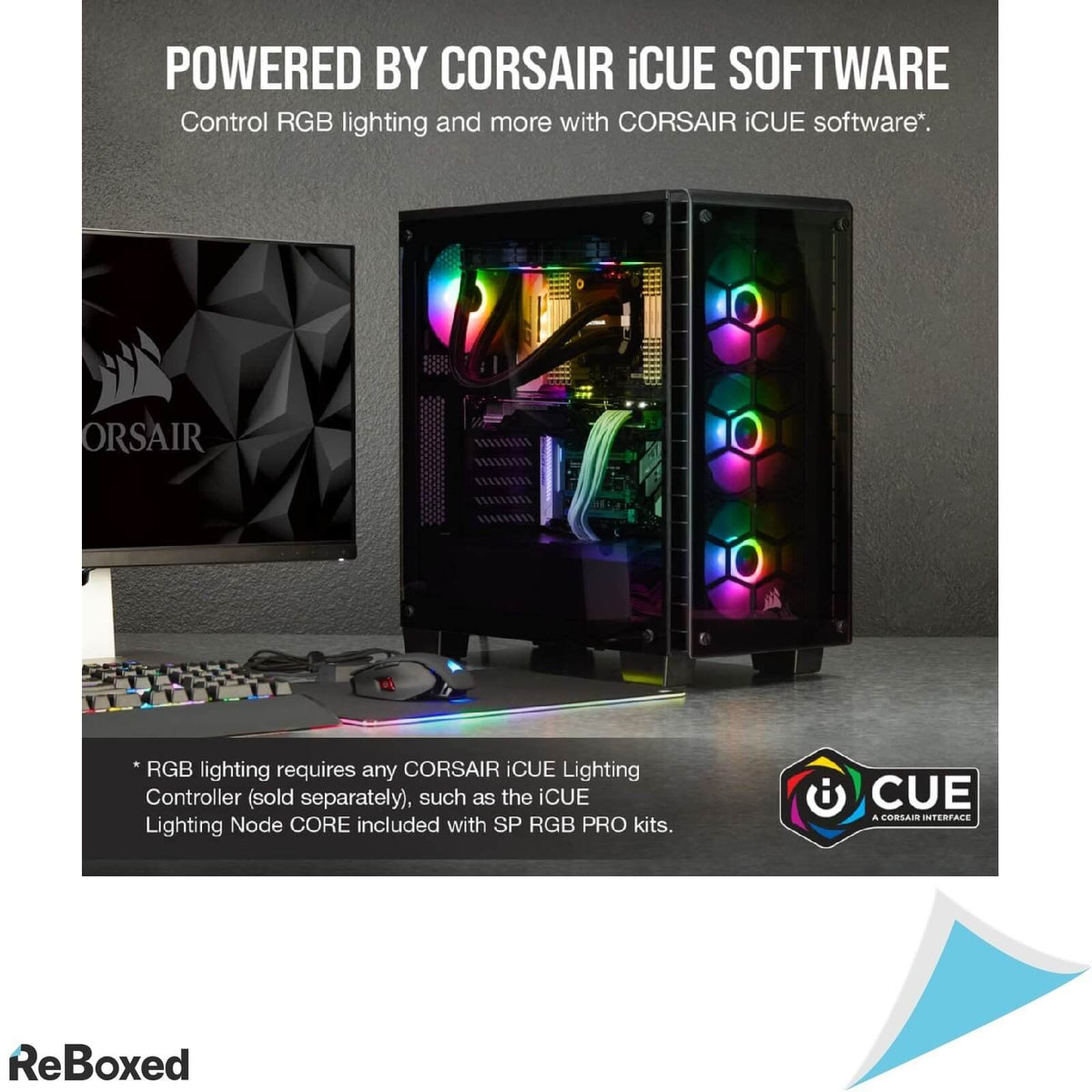 Corsair iCUE SP120 RGB PRO 120mm Fan Carcasa Modding