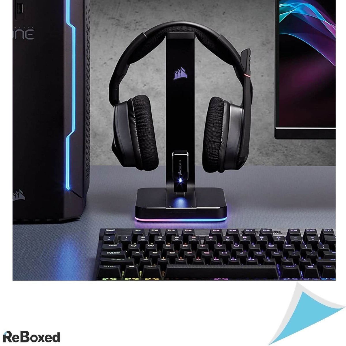 Corsair ST100 RGB Suport Premium pentru Casti Surround 7.1