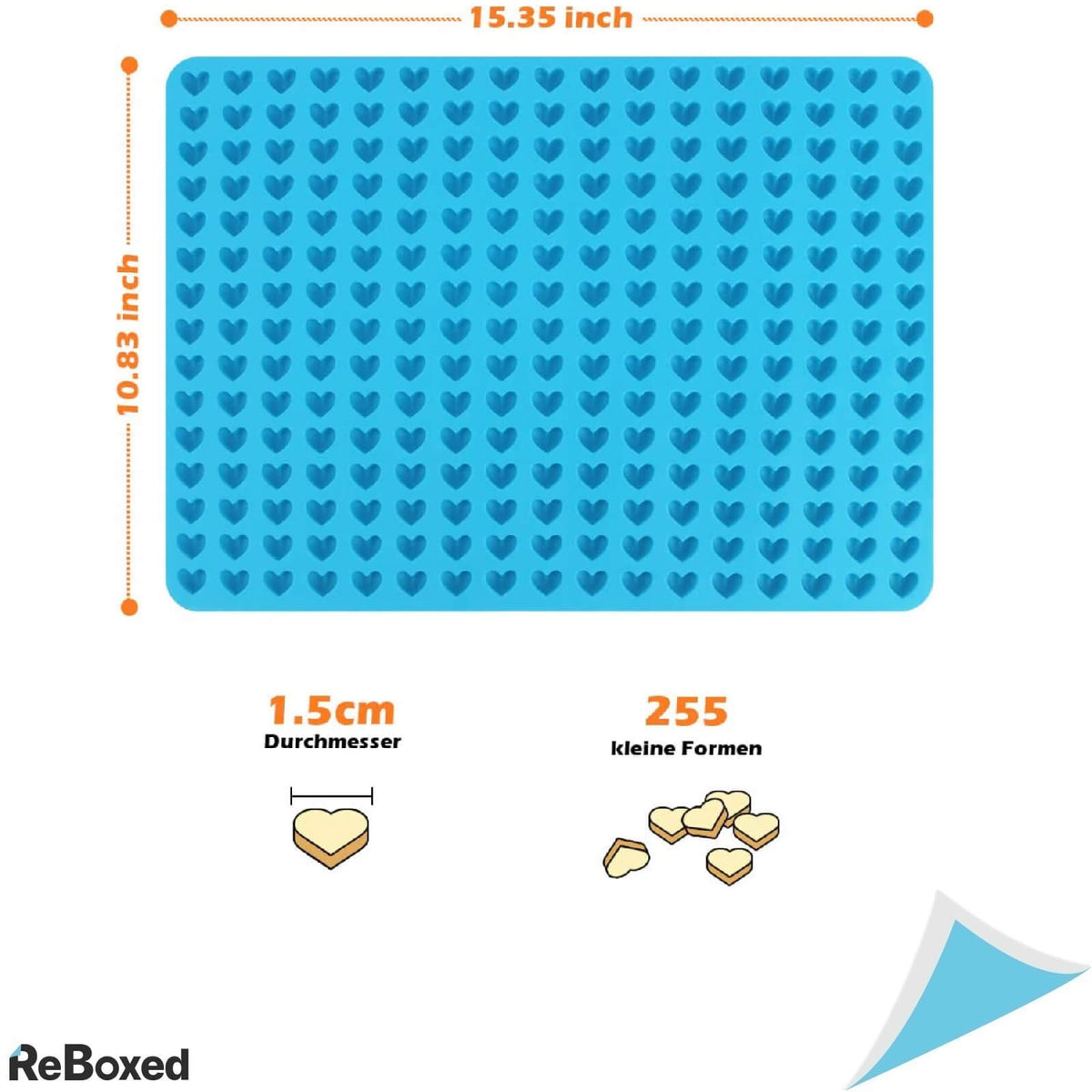 Cosddi Covoras Silicon Coacere Biscuiti Ciocolata 38x28cm 255 forme