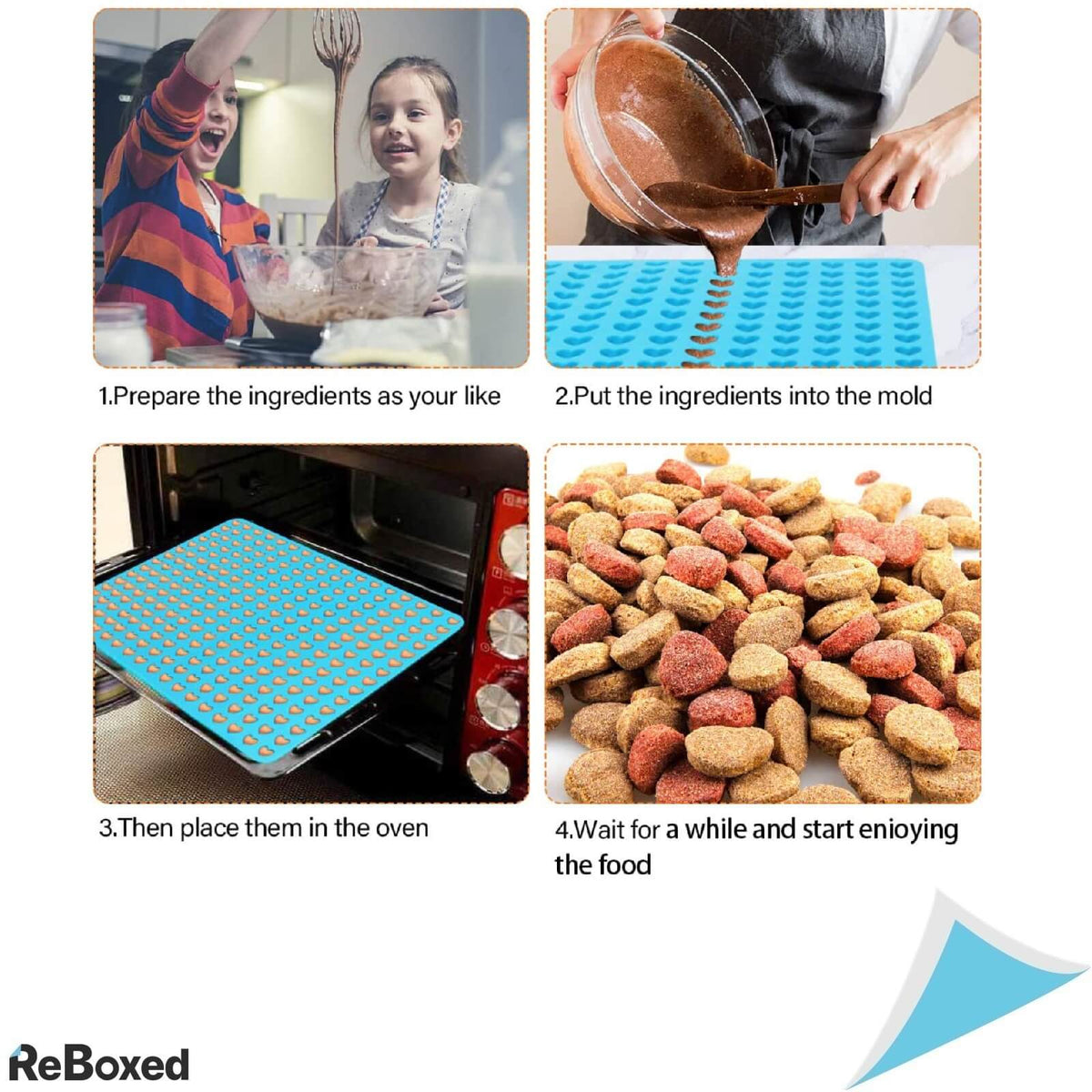 Cosddi Covoras Silicon Coacere Biscuiti Ciocolata 38x28cm 255 forme