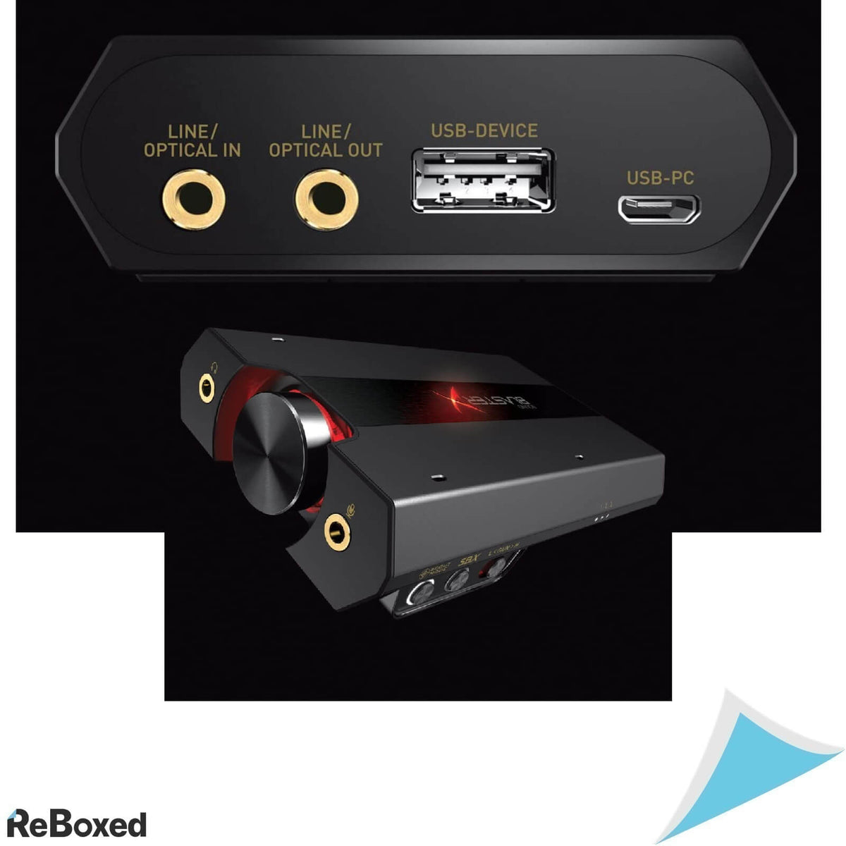 Creative SoundBlasterX G5 7.1 USB Placa de Sunet Portabila Gaming