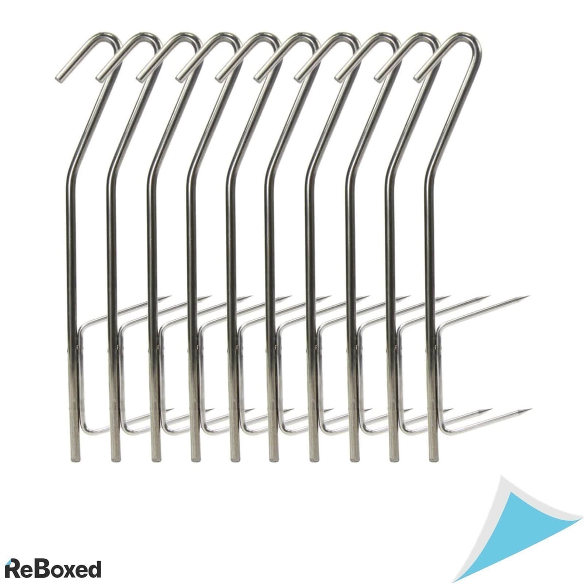 Croch Set 10 Carlige Profesionale 21cm Afumare Peste