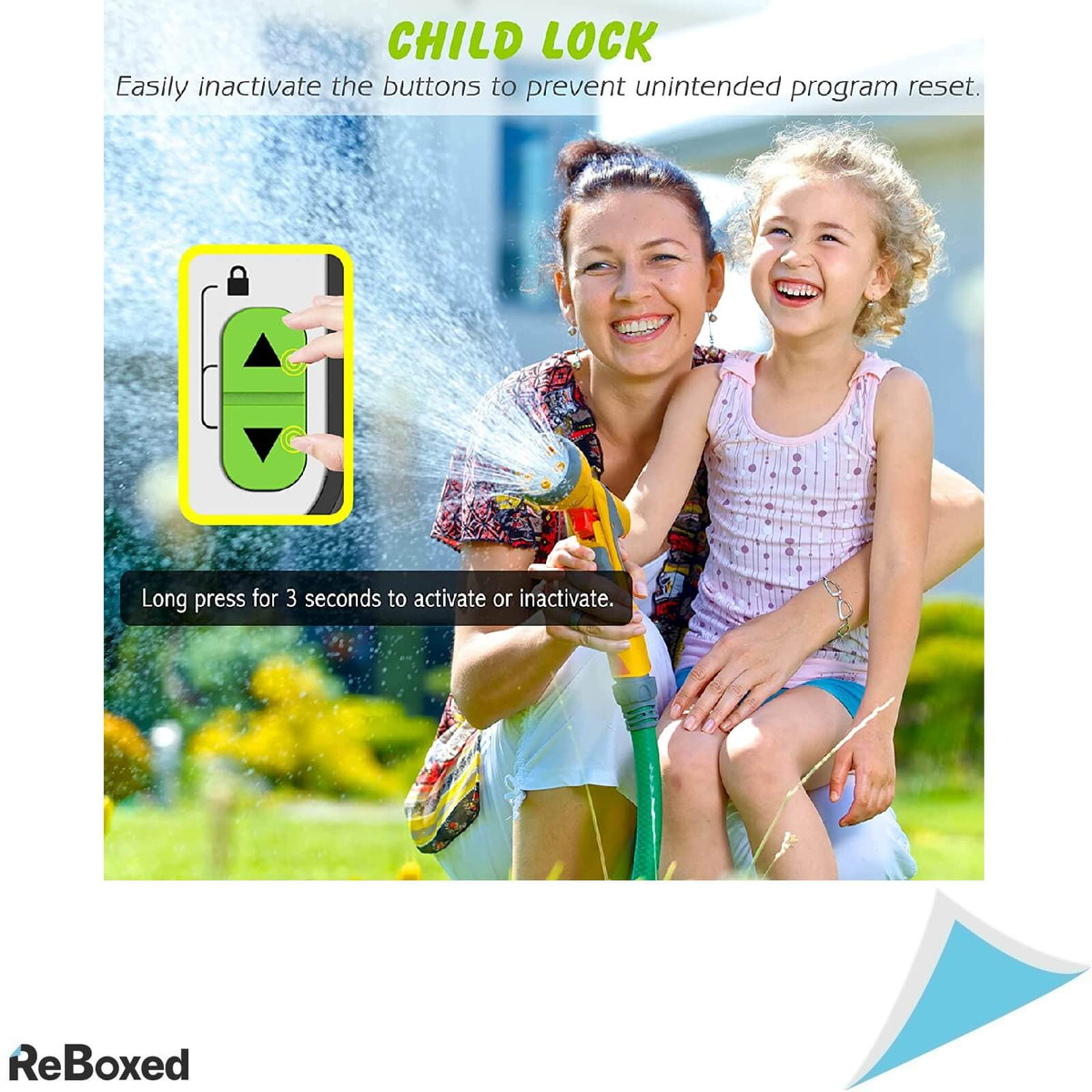 CROSOFMI Computer Timer Irigatie 3 Moduri Senzor de Ploaie